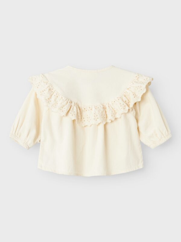 Blusa bombazina folhos Lil Atelier - Image 3