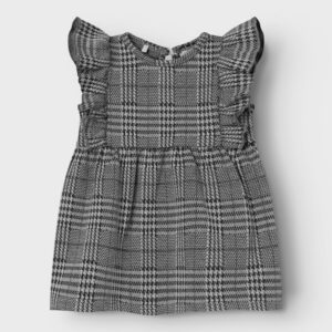 Vestido de algodão com brilho Name It