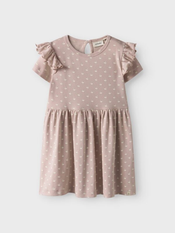 Vestido folho mangas Lil Atelier