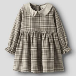Vestido xadrez Lil Atelier