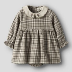 Vestido body xadrez Lil Atelier
