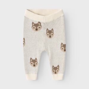 Calça de malha wolf Lil Atelier