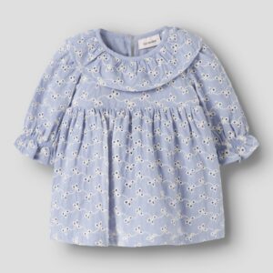 Vestido bordado inglês Lil Atelier